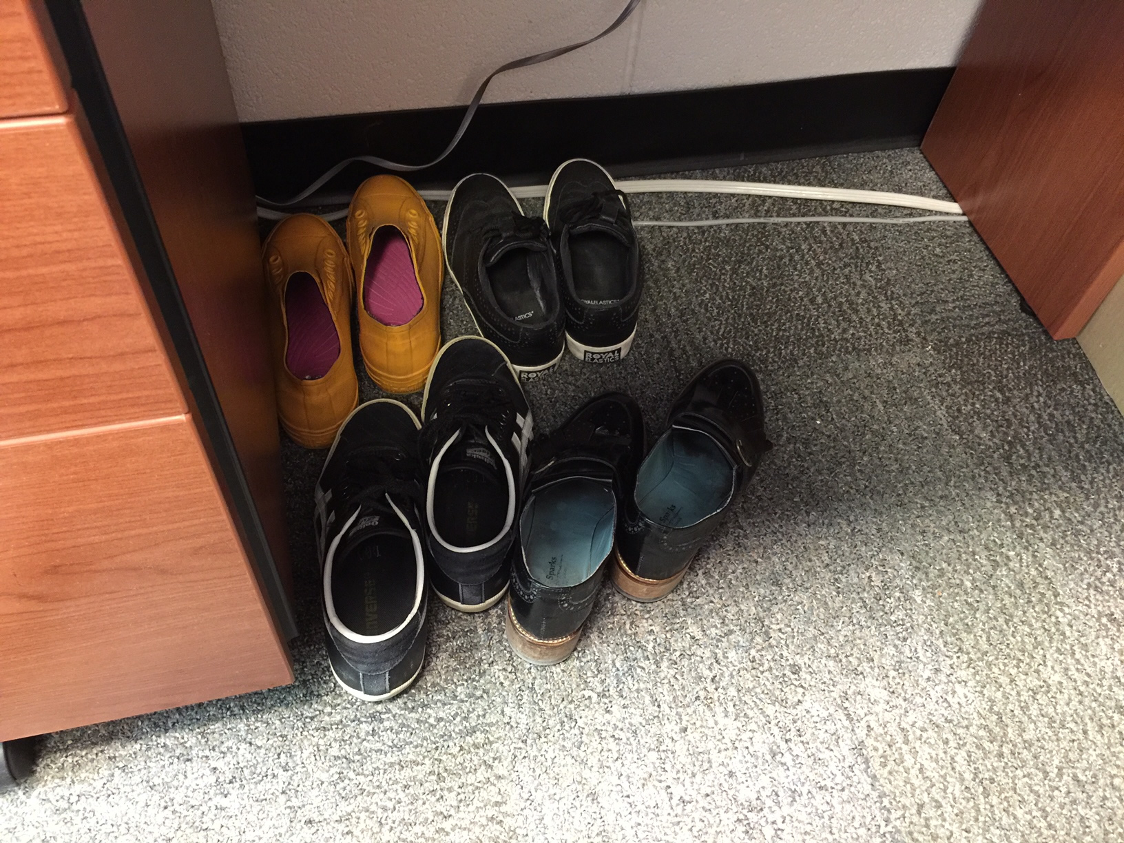 under-desk-shoe